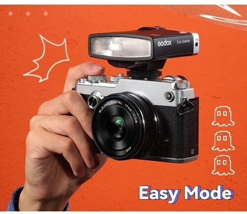 Godox Lux Junior Retro Manual Flash for Sony Olympus Nikon Canon Fujifilm Cameras