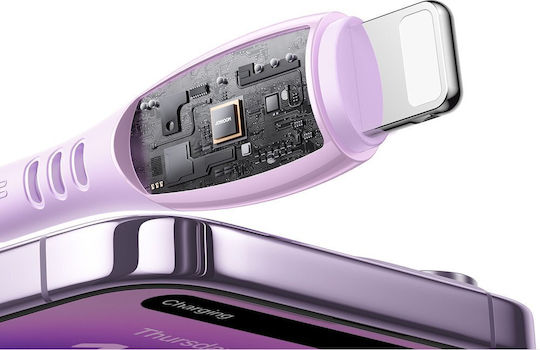 Joyroom Series USB-C la Lightning Cablu 30W Violet 1.2m S-A59 Vibrant