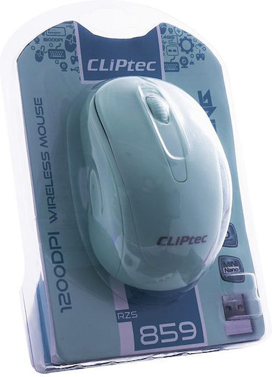 Cliptec RZS859 Kabellos Maus Türkis