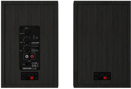 Genesis NGS-2343 Ασύρματα Ηχεία Υπολογιστή 2.0 με Bluetooth και Ισχύ 20W Μαύρα