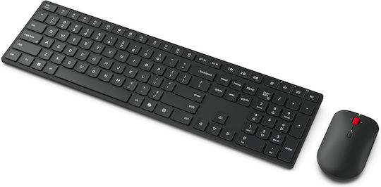 Lenovo Pro Combo 6000 Set Tastatură și Mouse Fără Fir Bluetooth Grecesc