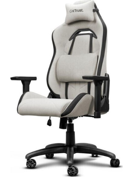 Trust GXT 723B Ruya Fabric Gaming Chair With Adjustable Beige Arms