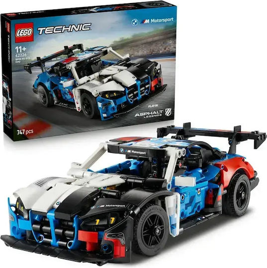LEGO Technic BMW M4 GT3 EVO Race Car for 11+ Years 747 Pieces