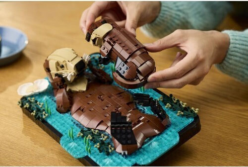 LEGO Ideas Floating Sea Otters for 18+ Years 1234 Pieces