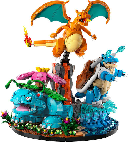 LEGO Pokemon Venusaur Charizard & Blastoise За 18+ Години 6838 Бройки