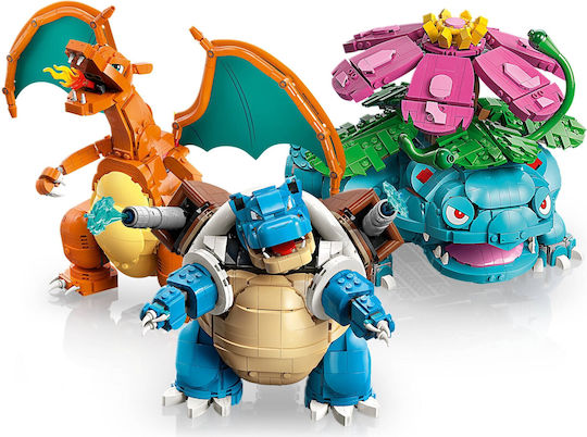 LEGO Pokemon Venusaur Charizard & Blastoise За 18+ Години 6838 Бройки
