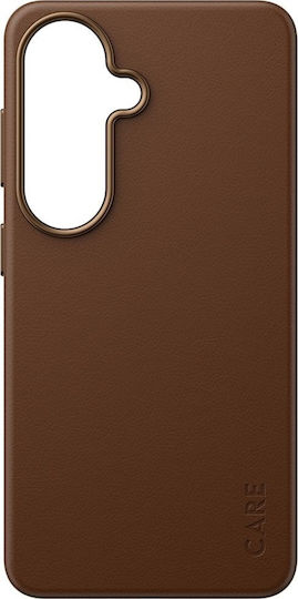 PanzerGlass Care Back Cover Leather Brown Galaxy S26 Nokia 2.4