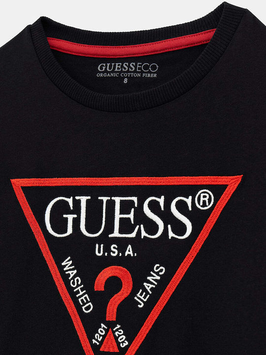 Kids' T-shirt Jet Black