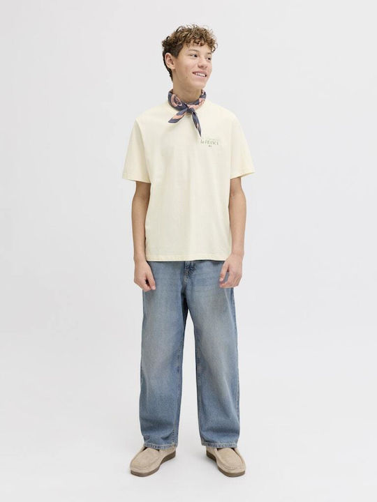 Kinder-T-Shirt Beige