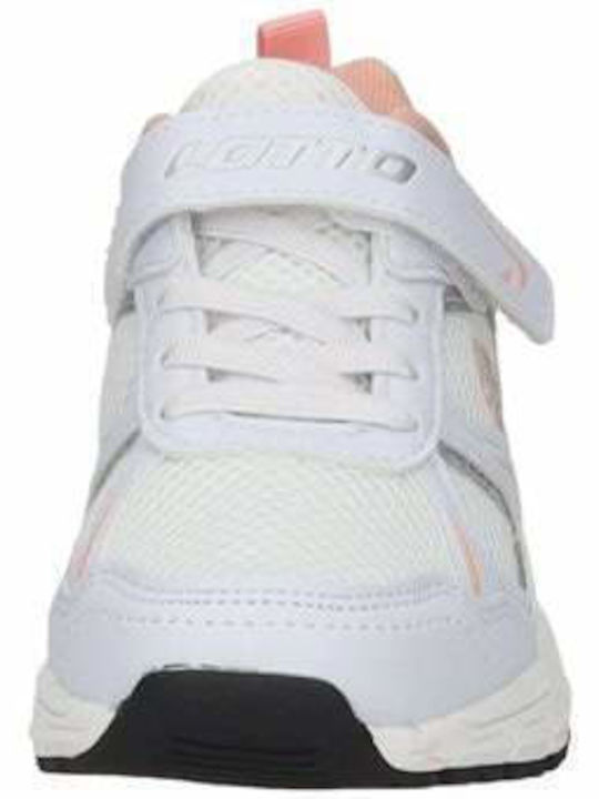 Kitaura Παιδικά Sneakers με Σκρατς Λευκά