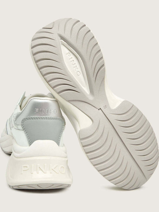Ariel Women's Chunky White Sneakers