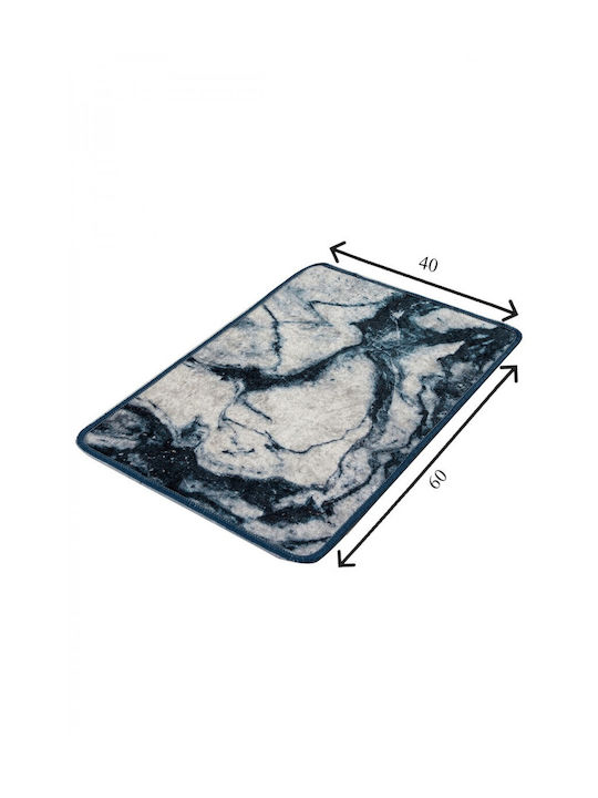 Lenjerii Deosebite Rutschfestes Badematte Badezimmer Marble 40x60cm