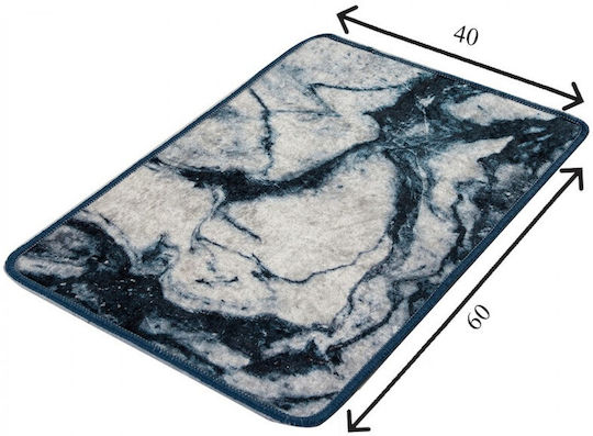 Lenjerii Deosebite Αντιολισθητικό Πατάκι Μπάνιου Marble 40x60εκ.