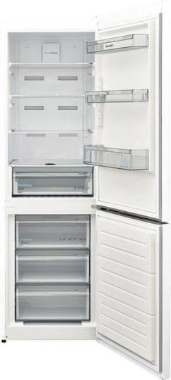 Sharp Ψυγειοκαταψύκτης 331lt NoFrost Υ185xΠ59.5xΒ65εκ. Λευκός SJFBA11DMXWE