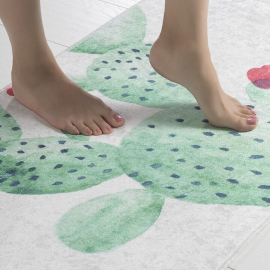 Lenjerii Deosebite Αντιολισθητικό Πατάκι Μπάνιου Cactus 40x60εκ.