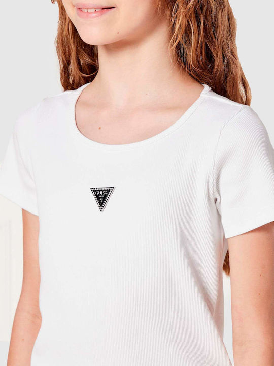 Kids' Shirt Short Sleeve White