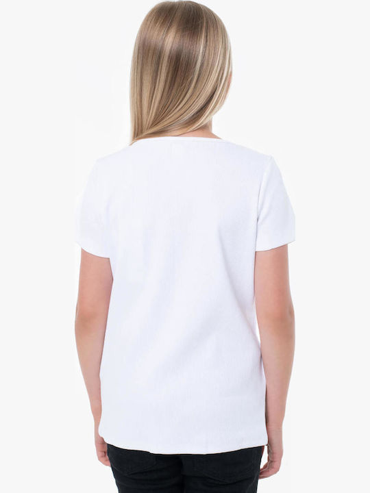Kids' Shirt Short Sleeve White