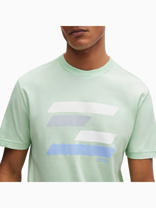 Boss T-shirt Turquoise