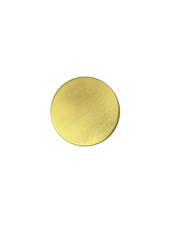 Viefe Buton Mobilier din Metal în Culoare Bronz Φ41mm 0168041Z28 1buc