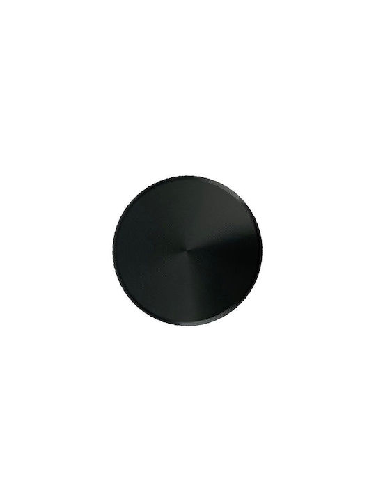 Viefe Buton Mobilier din Metal în Culoare Negru Φ38mm 0486038L30 1buc