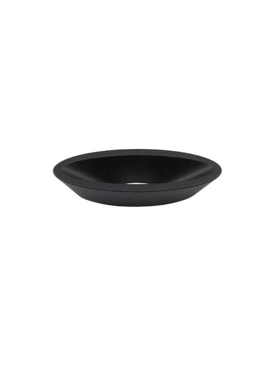 Pamar Handgriff Möbelgriff aus Metallisch in Schwarz Farbe 100mm (Zentrenabstand 64mm) MN-896-64-BLACK 1Stück