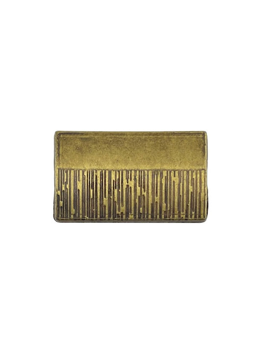 Herrajes Palencia Antik Handgriff Möbelgriff aus Metallisch in Gold Farbe 60mm (Zentrenabstand 32mm) 410325 1Stück