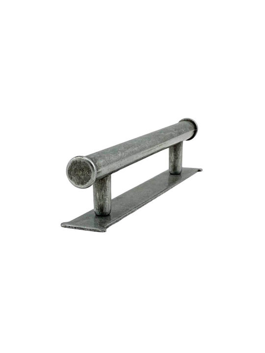 Herrajes Palencia Handgriff Möbelgriff aus Metallisch in Silber Farbe 96mm 4218-96-PEWTER 1Stück