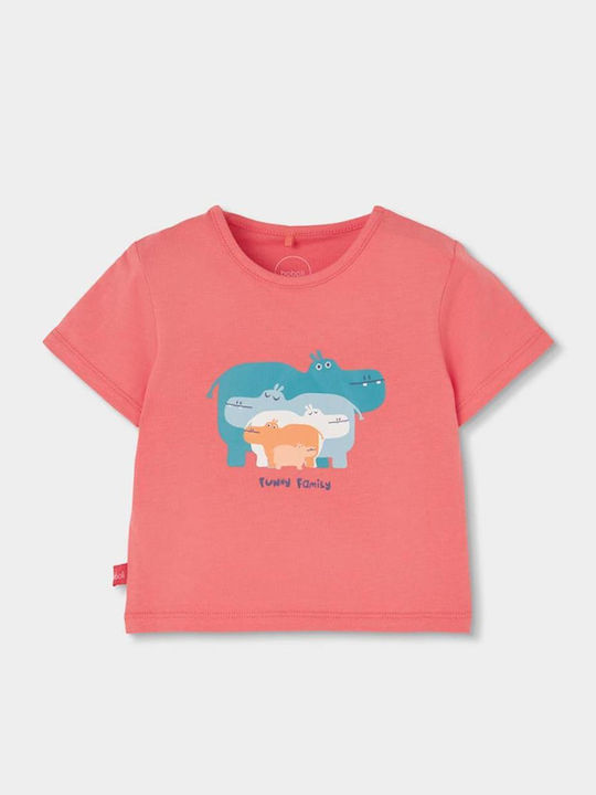 Kinder-Set mit Shorts Sommer 2Stück Coral