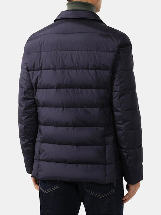 Dolce & Gabbana 3 в 1 Мъжко Яке Puffer Синьо