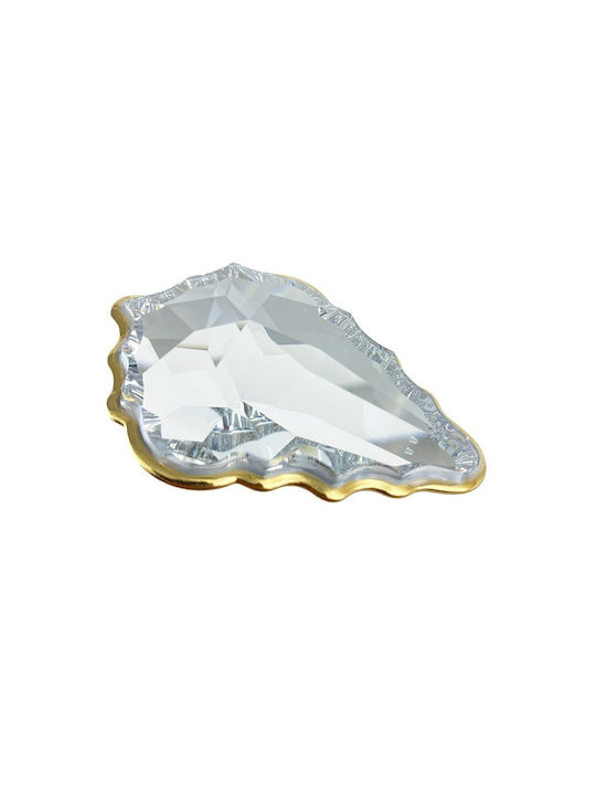 Πόμολο Επίπλων Bosetti Marella 24274 Bagno Oro Χρυσό Κρύσταλλο Swarovski 7x4,6x3,2cm