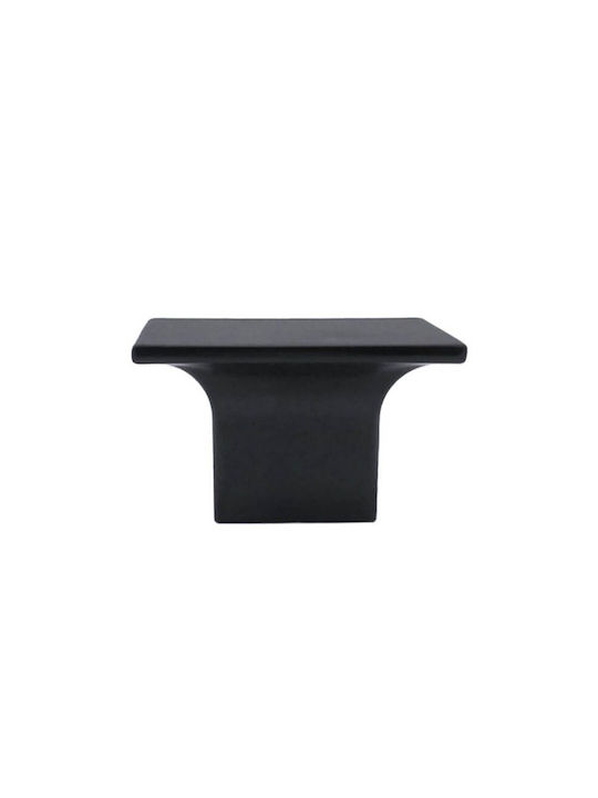 Πόμολο Επίπλων Perfect 28/7 Ματ Μαύρο Φ38mm