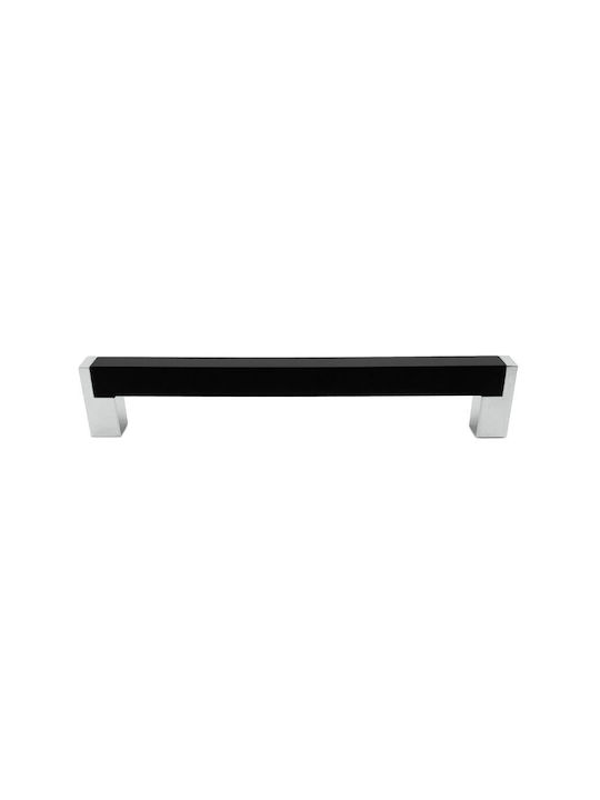 Furniture Handle Citterio Line 319 Matte Chrome Black 288mm