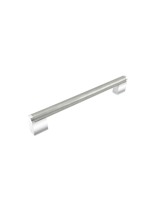 Λαβή Επίπλων Perfect 512 Φ14mm Ματ Νίκελ Χρώμιο 448mm