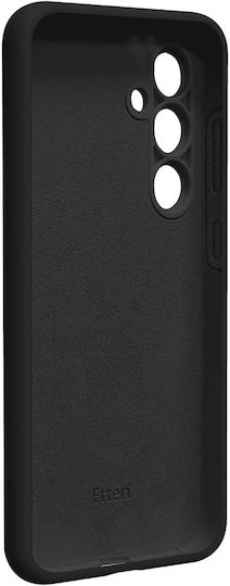 Etteri Mag Umschlag Rückseite Silikon Schwarz Galaxy A57