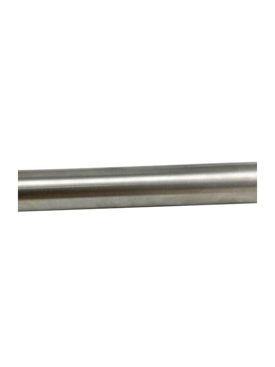 Bară Metalică Pentru Perdele Fs Home A04 Diametru 25mm Mat Nichel Crom Single 120 Cm