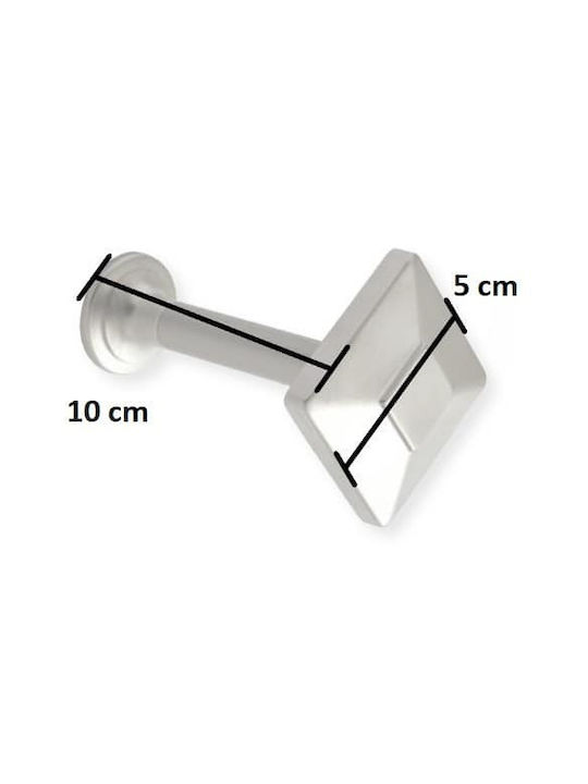 Viometale Νο 29 Holdback Wand Nickel Matt 1Stück