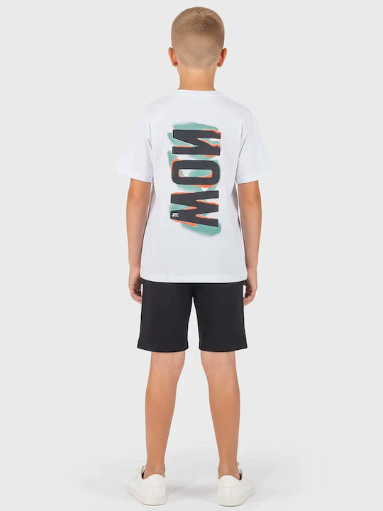 Kinderbekleidungssets mit Sommer Shorts 2 Stück Weiß Now