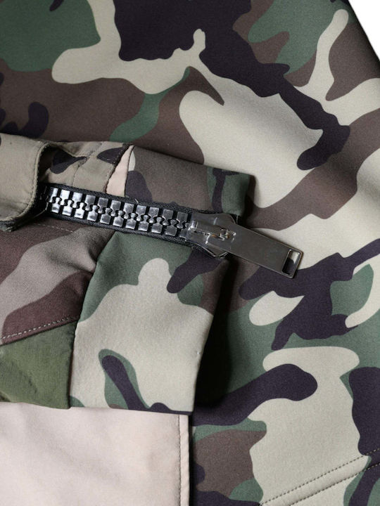 Hanorac Cu Glugă Camuflaj