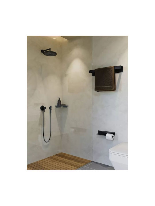 Verdi Grey Bathroom Shelf