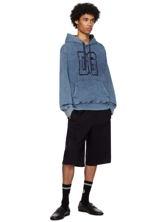 Blue Hoodie Sweatshirt