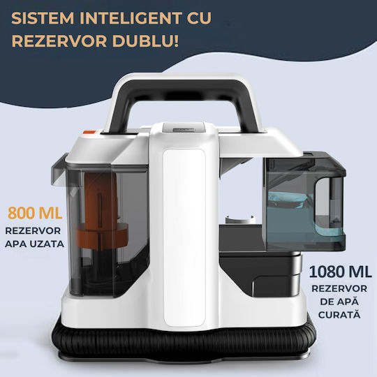 Aspirator Umed-Uscat 400W cu Recipient din Plastic 1.08l