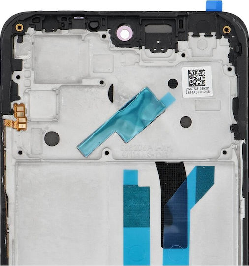 Screen with Touch Mechanism and Frame for Redmi Note 12 Pro 4g (Black)