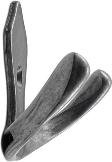 Стенна Закачалка Erk 147 Сребърна Антик 8,5x6,7см