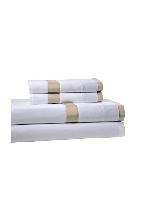 Down Town Home Duvet Cover Cotton Queen 250x260 King Beige
