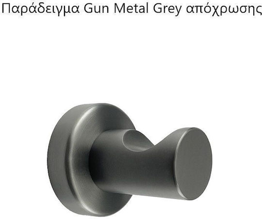 Sparke Nera 04 Gun Metal Built-in Mixer & Spout Set for for Bathroom Sink 1 Exit Gray