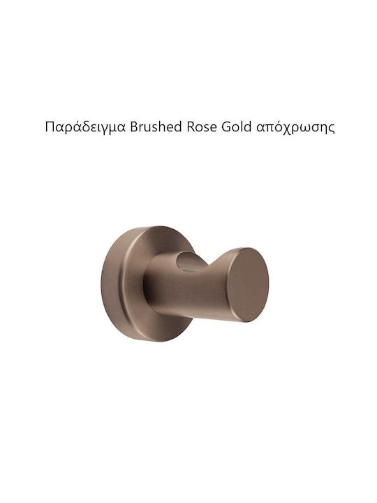 Sparke Lume 05 Brushed Rose Built-in Mixer & Spout Set for for Bathroom Sink 1 Exit Copper