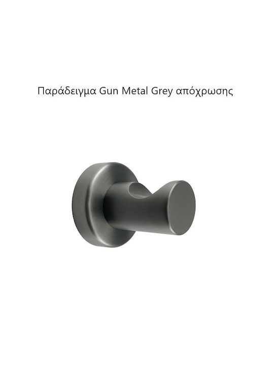 Sparke Lume 04 Gun Metal Built-in Mixer & Spout Set for for Bathroom Sink 1 Exit Gray