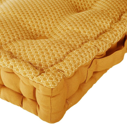 Atmosphera Garden Chair Cushion Otto Yellow 40x40cm