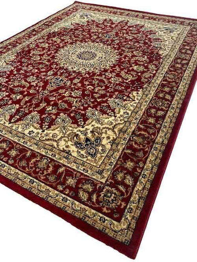 Alexander Carpets Julian Bedroom Rug Sets Cream Red 559 3 Pieces