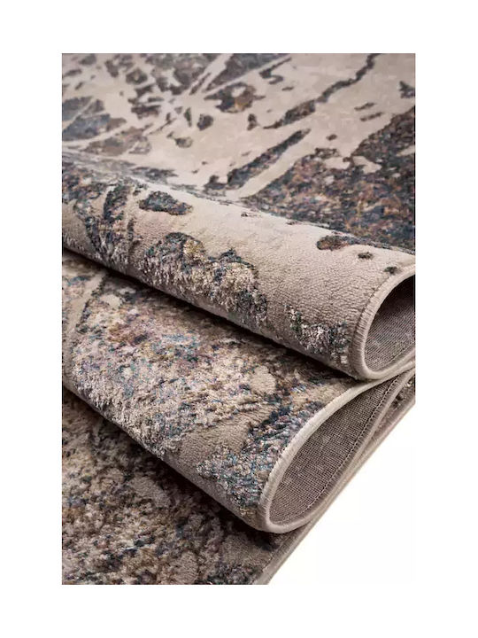 Klonaras York 8230 Σετ Μοντέρνα Χαλιά Κρεβατοκάμαρας Beige Multi 2004524 3τμχ